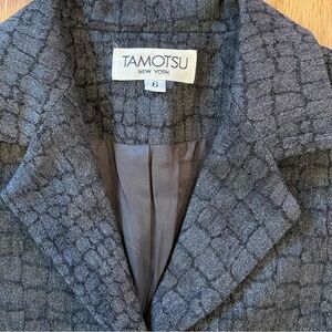 Women's 100% Wool Blazer by Tamotsu